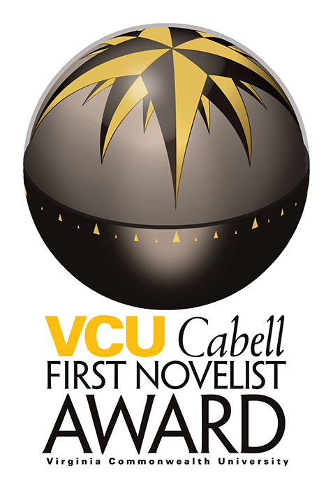 VCU Cabell First Novelist Award with compass logo