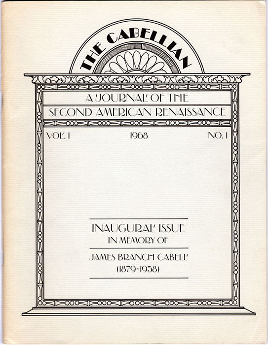 cover of The Cabellian volume 1 no. 1 1968
