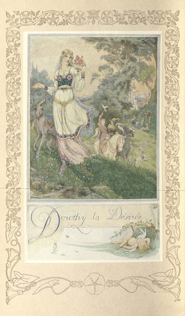 Dorothy la Desiree in pastel colors