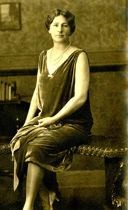 Portrait of Cabell's wife Priscilla "Percie"
